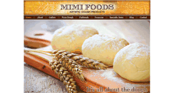 Desktop Screenshot of mimifoods.ca